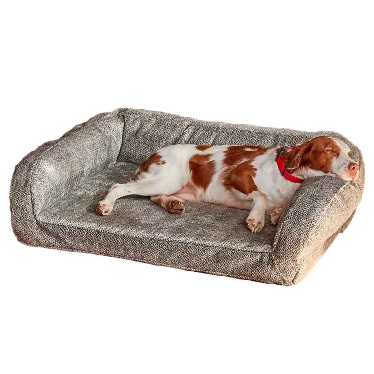 Orvis ToughChew Memory Foam Bolster Nylon Dog Bed - X-Large Orvis ToughChew Memory Foam Bolster Nylon Dog Bed - X-Large