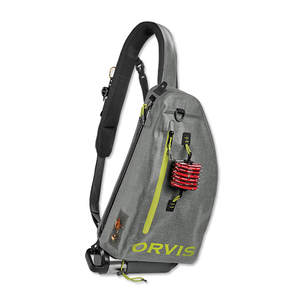 Orvis Waterproof Tackle Sling Pack - Gray
