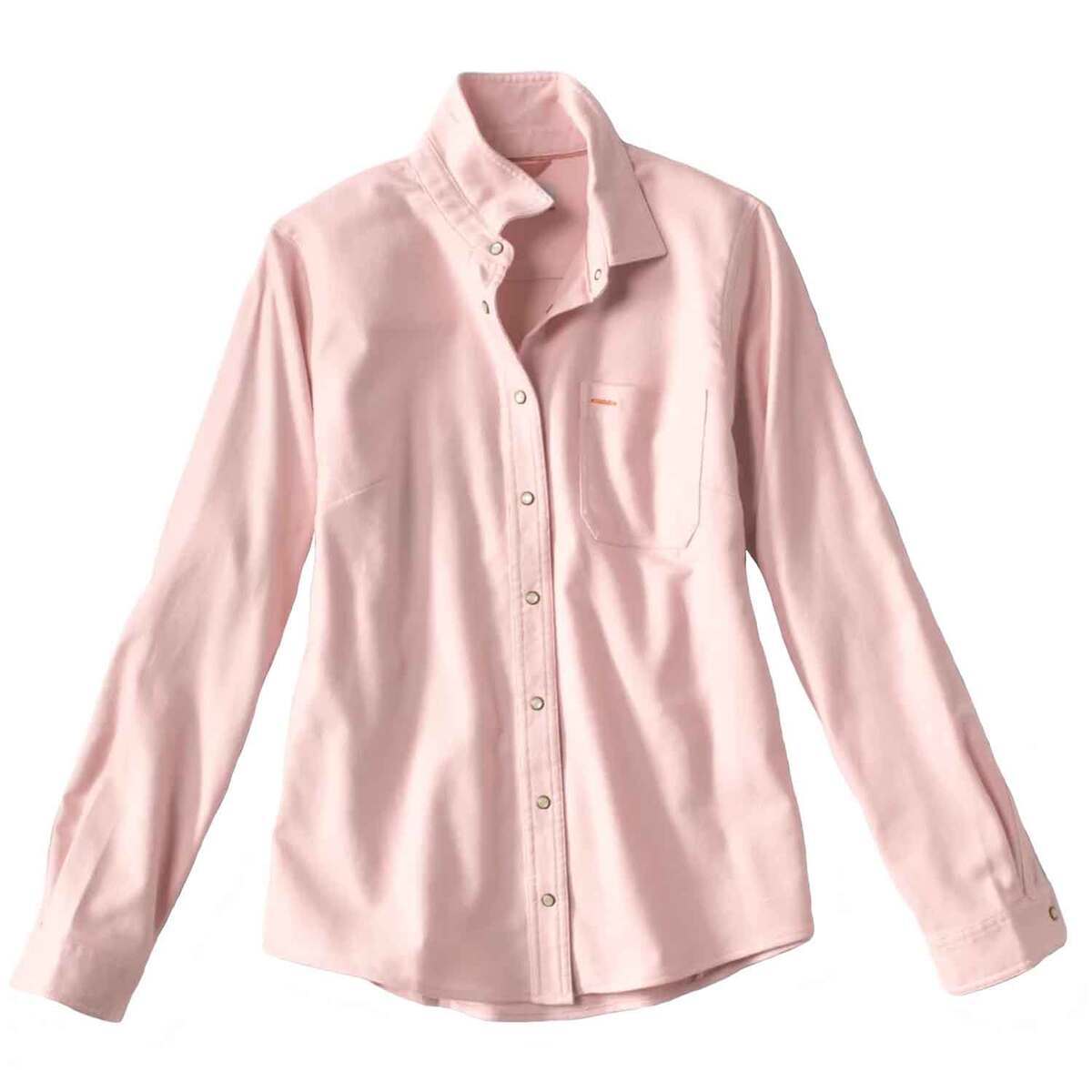 Orvis Women's Mid Mountain Flannel Long Sleeve Casual Shirt Orvis Women's Mid Mountain Flannel Long Sleeve Casual Shirt