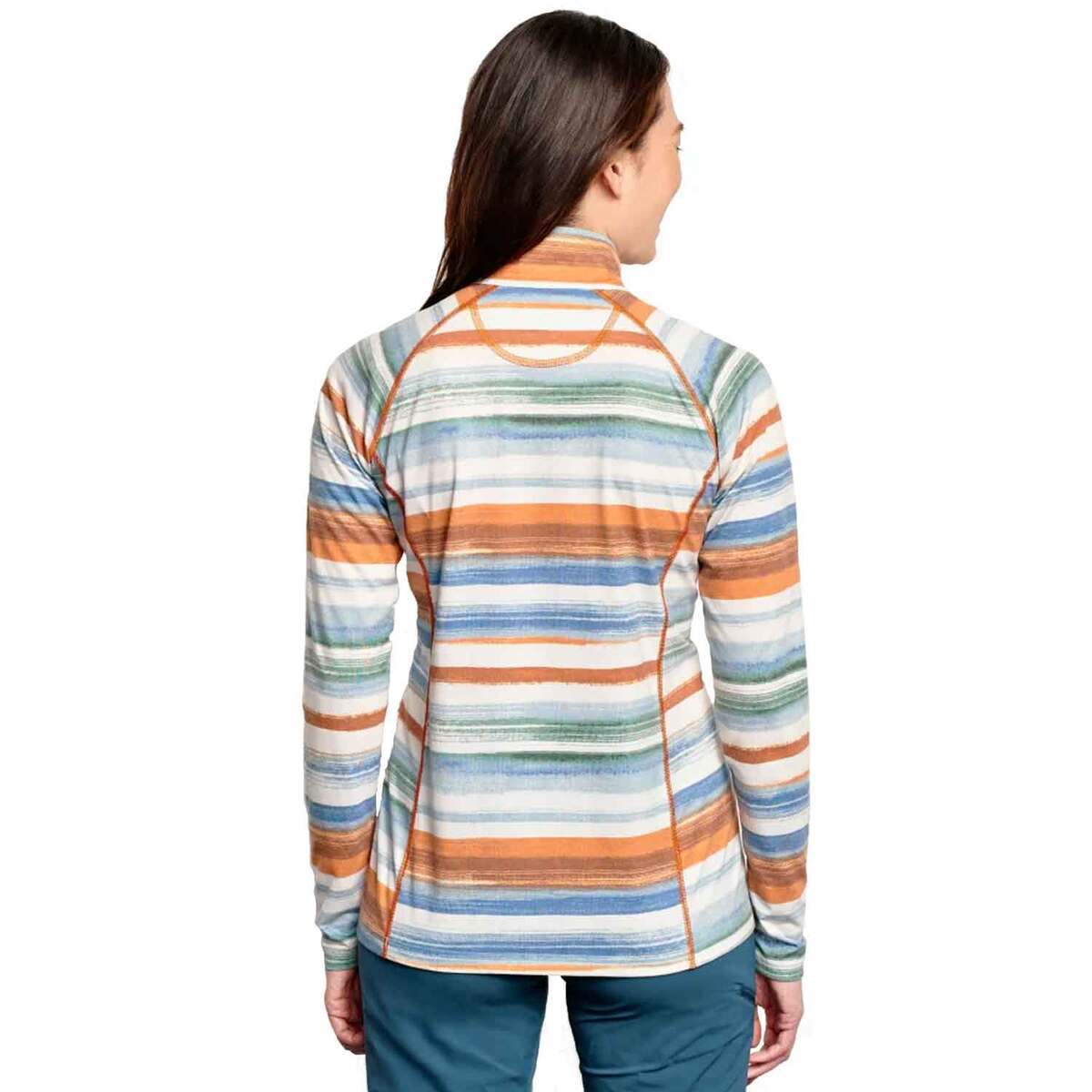 Orvis Women's Drirelease Quarter-Zip Long Sleeve Casual Shirt Orvis Women's Drirelease Quarter-Zip Long Sleeve Casual Shirt