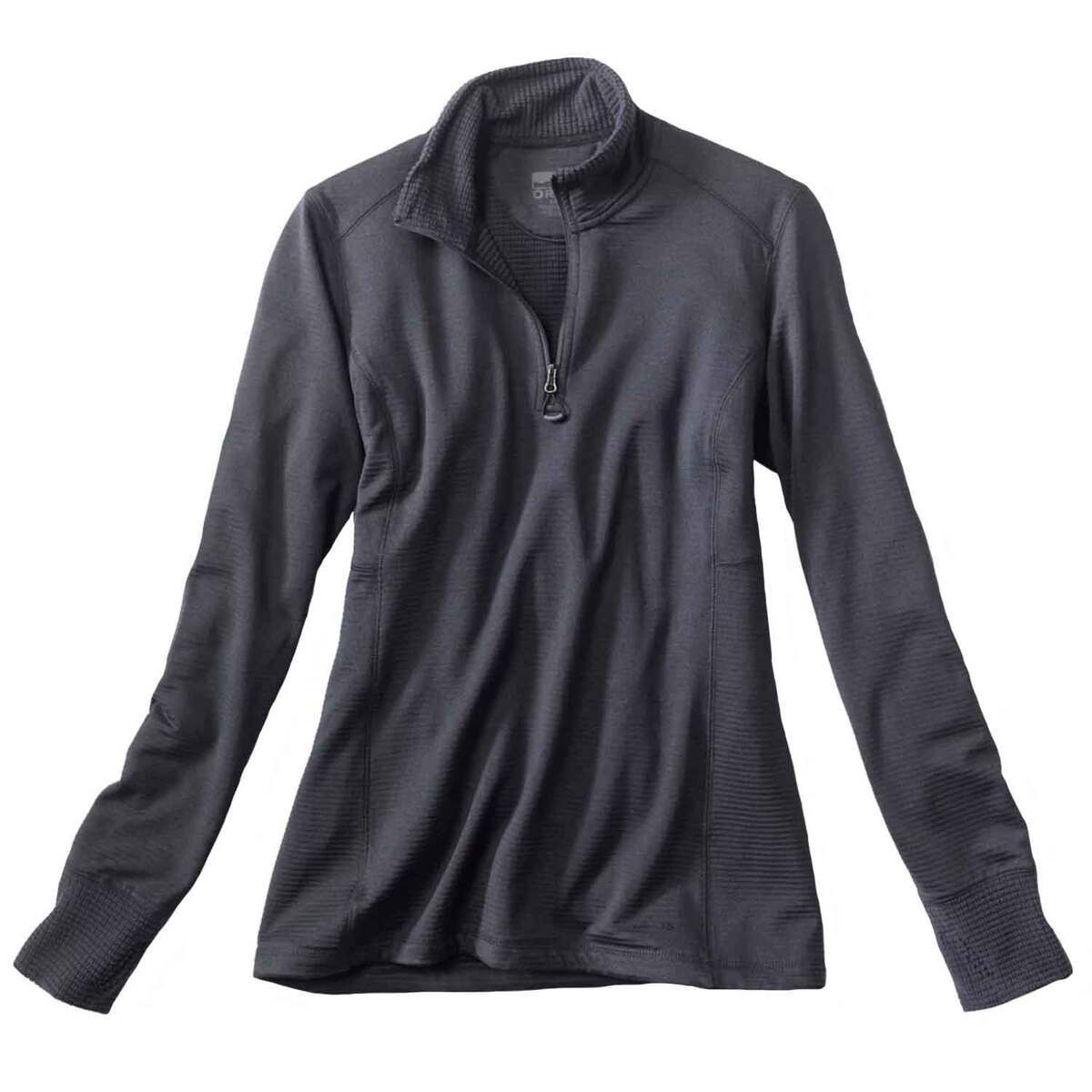 Orvis Women's Horseshoe Hills Quarter Zip Casual Jacket Orvis Women's Horseshoe Hills Quarter Zip Casual Jacket