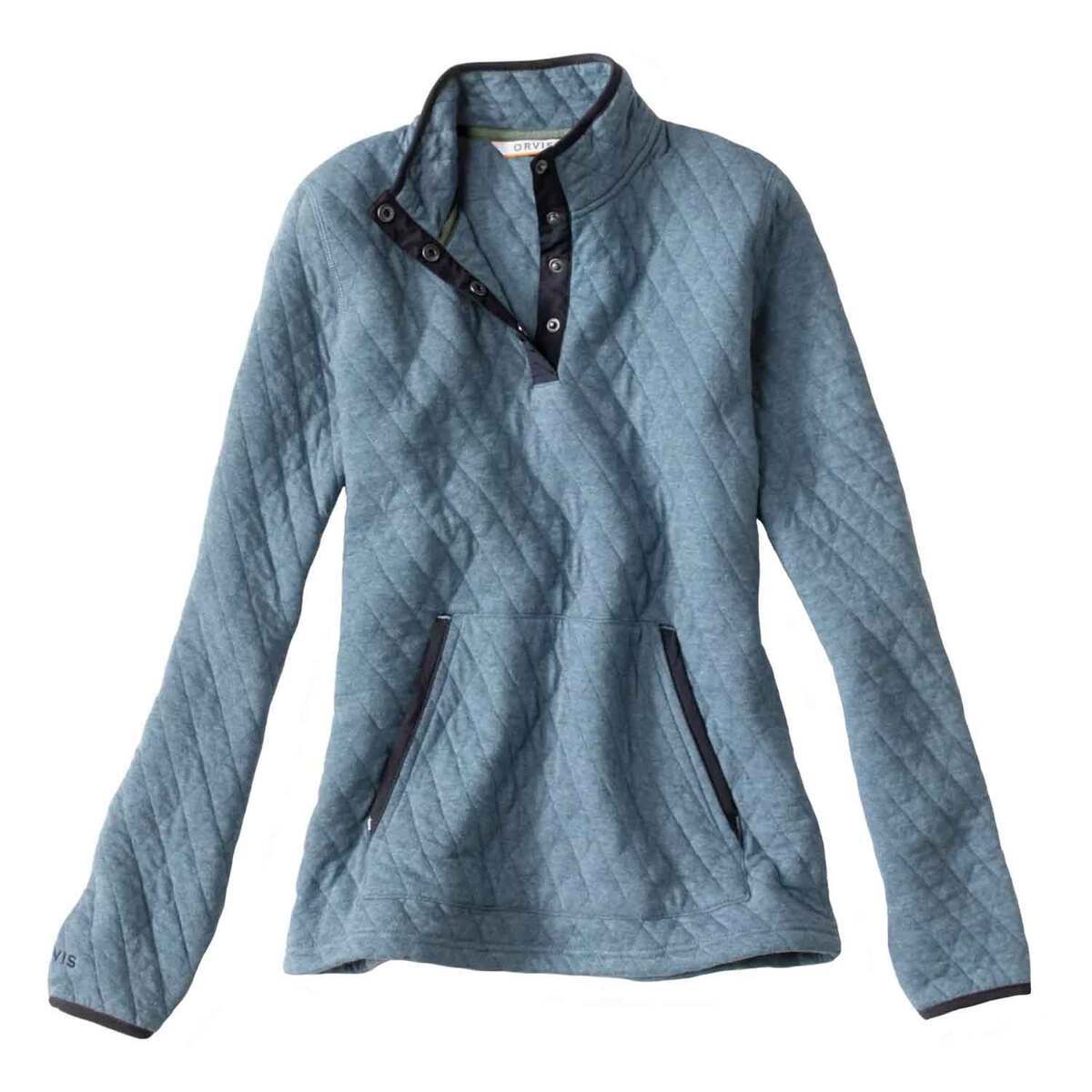 Orvis Women's Outdoor Quilted Snap Sweatshirt Orvis Women's Outdoor Quilted Snap Sweatshirt