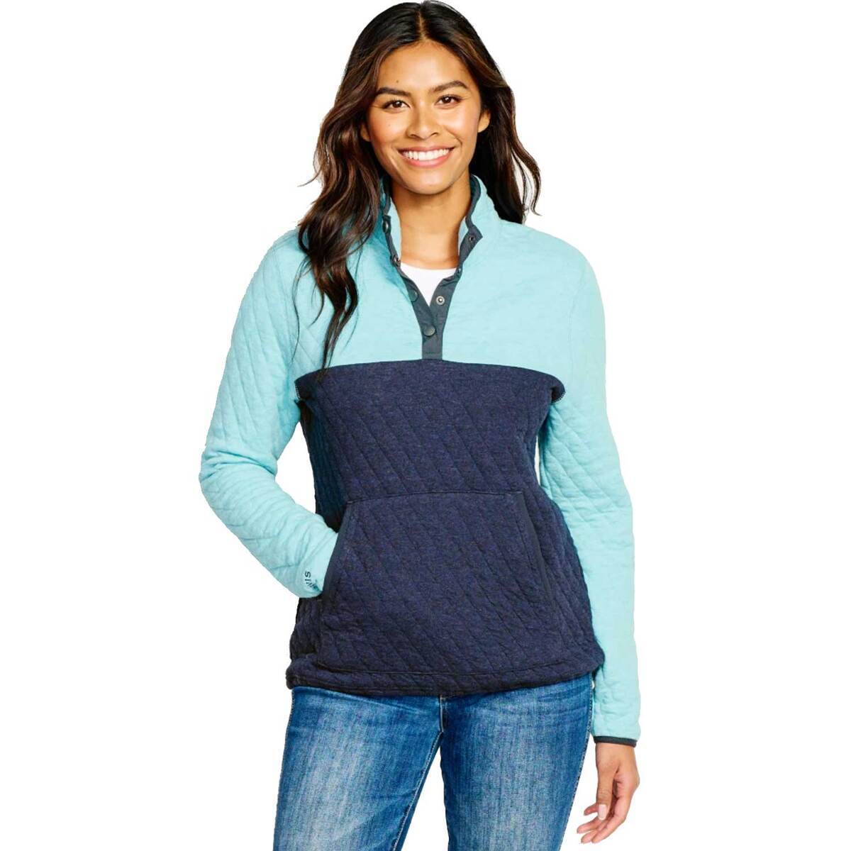 Orvis Women's Outdoor Quilted Snap Sweatshirt Orvis Women's Outdoor Quilted Snap Sweatshirt
