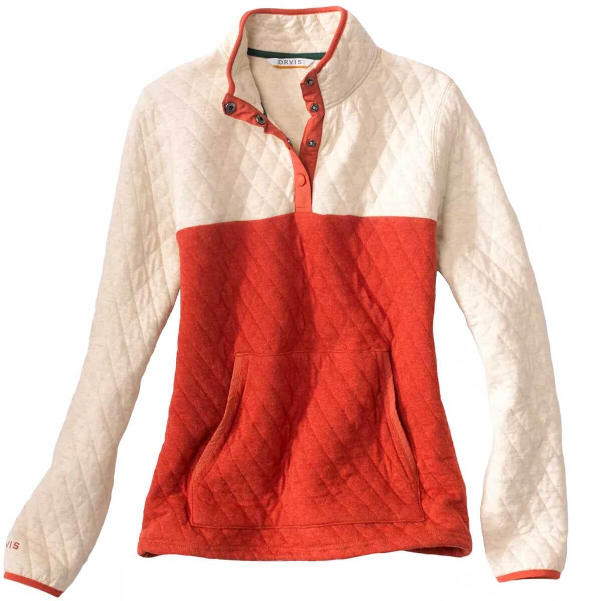 Orvis Women's Outdoor Quilted Snap Sweatshirt Orvis Women's Outdoor Quilted Snap Sweatshirt