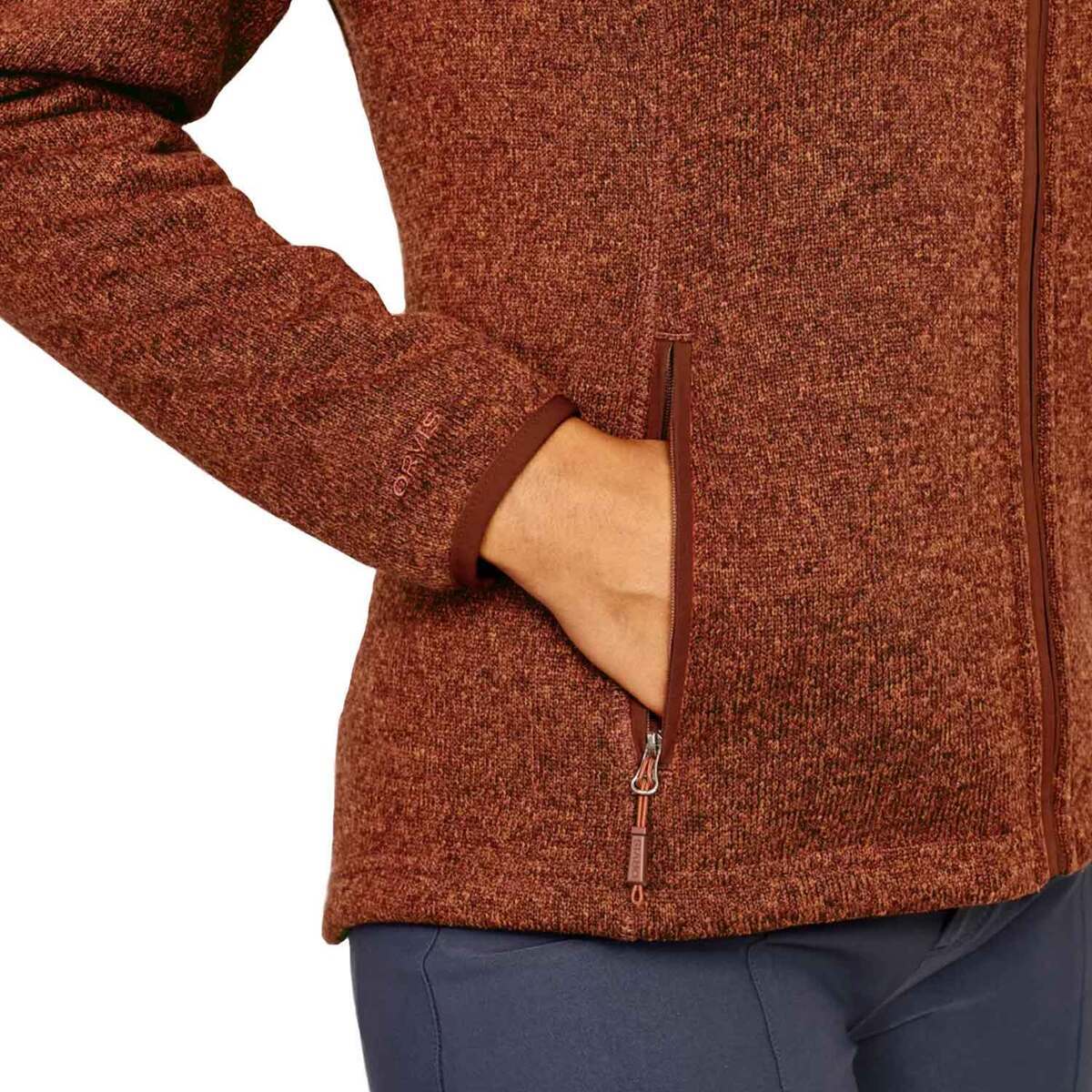 Orvis Women's Recycled Sweater Fleece Jacket Orvis Women's Recycled Sweater Fleece Jacket