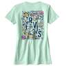 Orvis Women's River Scene Short Sleeve Casual Shirt - Mint - XXL - Mint XL