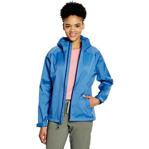 Orvis Women’s Ultralight Storm Waterproof Fishing Rain Jacket – Marine Blue M