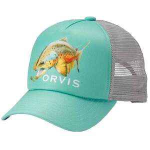 Orvis Youth Streamer Trucker Hat - Bahama Green - One Size Fits Most