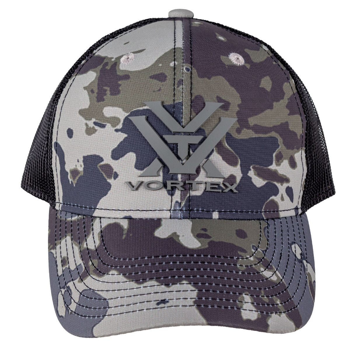 Vortex Logo Big Sky Mesh Back Camo Hat - Big Sky One Size Fits Most Vortex Logo Big Sky Mesh Back Camo Hat - Big Sky One Size Fits Most
