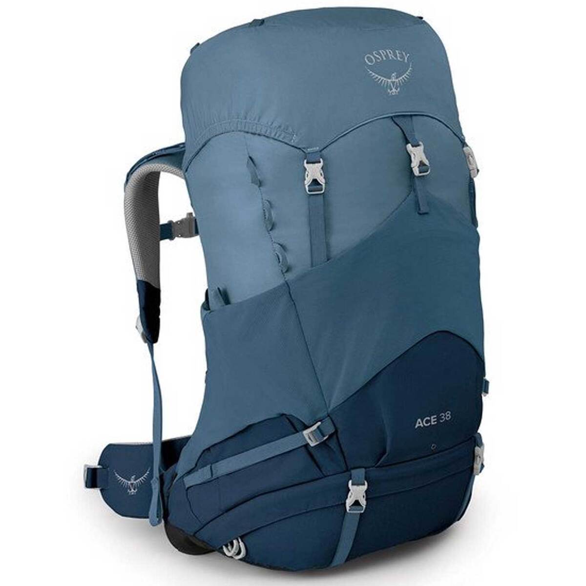 Osprey Ace 38 Kid's Backpack - Blue Hills - Blue Hills Osprey Ace 38 Kid's Backpack - Blue Hills - Blue Hills