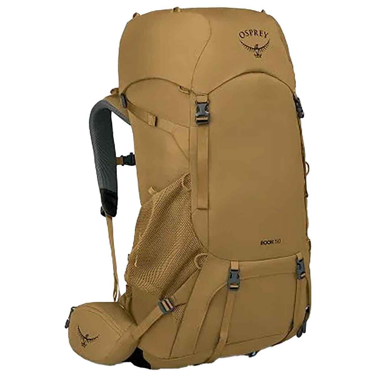 The Rook Grey Osprey Rook 50 Liter Backpacking Pack - Histosol Brown/Rhino Grey ...