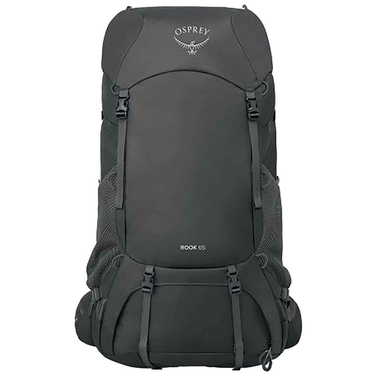 65 Liter Rucksack Osprey Rook 65 Liter Backpacking Pack - Dark Charcoal/Silver Lining ...