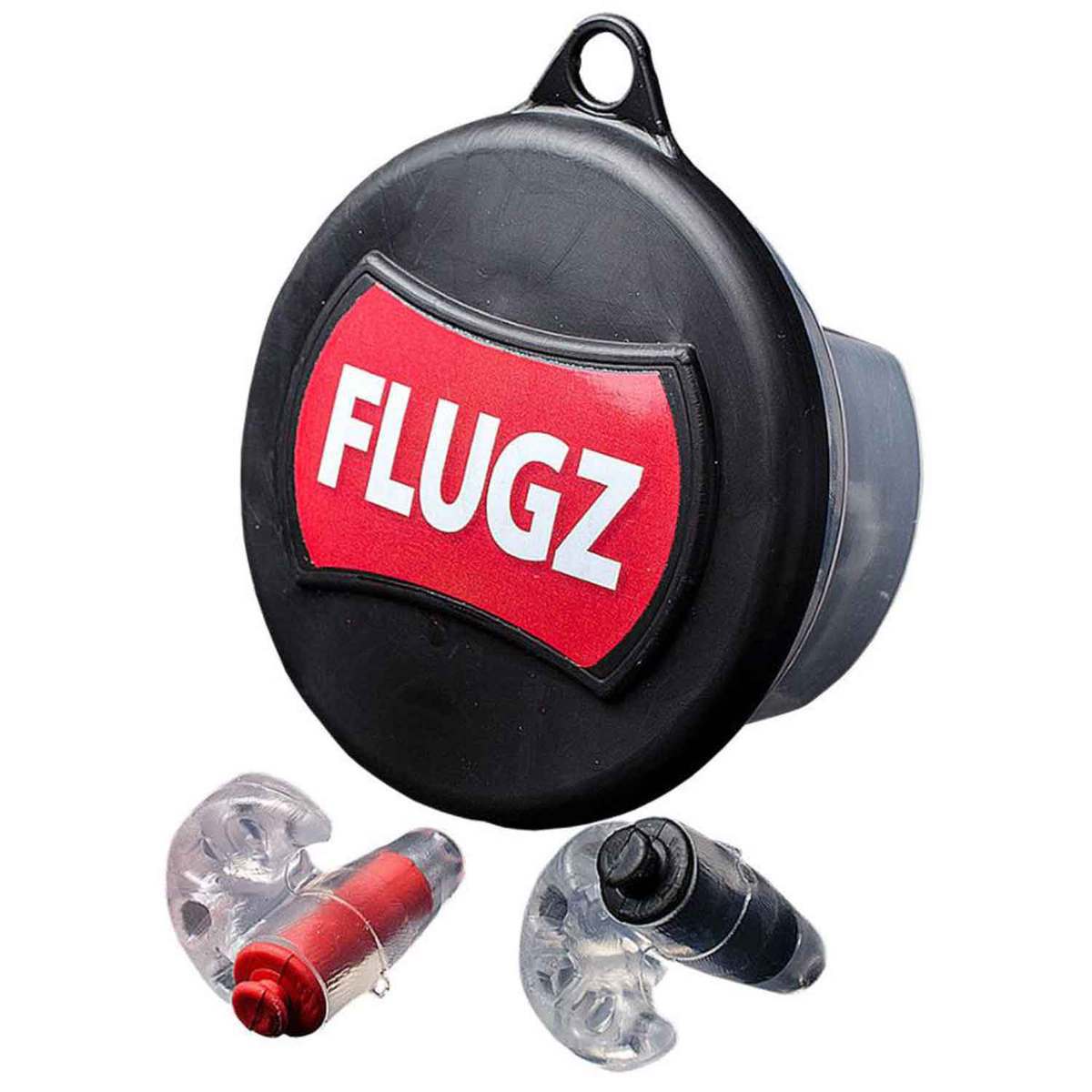 Otis Technology Flugz 21 dB Passive Earplugs - Black/Red Otis Technology Flugz 21 dB Passive Earplugs - Black/Red