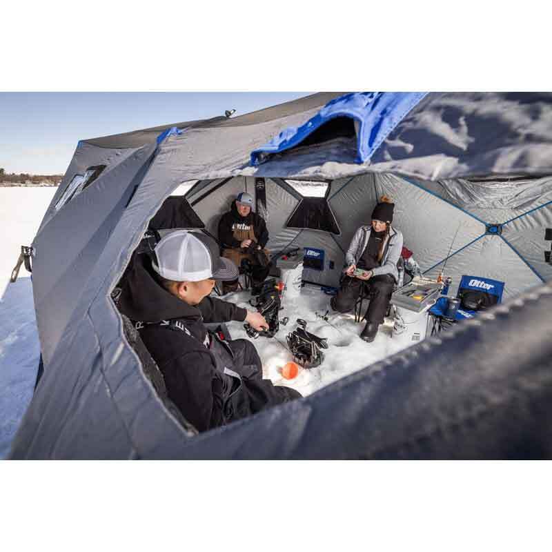 Otter Outdoors Vortex Monster Lodge Hub Ice Fishing Shelter Otter Outdoors Vortex Monster Lodge Hub Ice Fishing Shelter