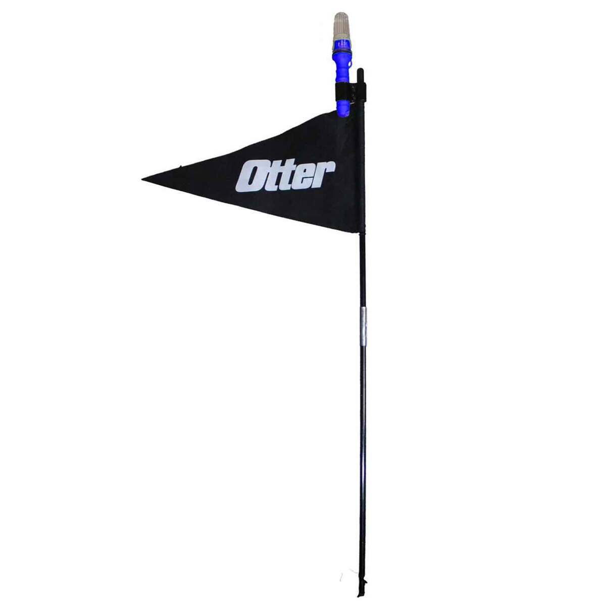 Otter Safety Beacon and Flag Ice Fishing Shelter Accessory - Blue Otter Safety Beacon and Flag Ice Fishing Shelter Accessory - Blue