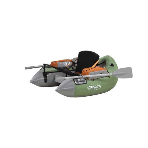 Outcast Fish Cat Cruzer Pontoon Boat - Navy - Outcast Sporting Gear