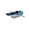 Outcast Fish Cat Scout IGS Pontoon Boat - Blue/Gray - Blue/Gray