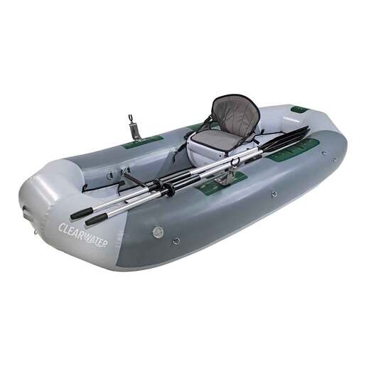 Outcast OSG Clearwater Raft - Gray 1 Person - Outcast Sporting Gear