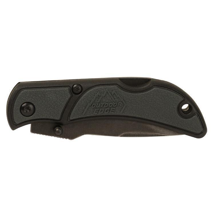 Outdoor Edge Chasm 2.5 inch Folding Knife - Gray Outdoor Edge Chasm 2.5 inch Folding Knife - Gray