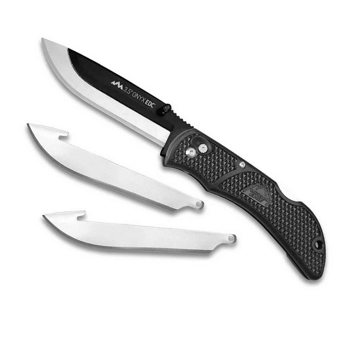 Outdoor Edge Onyx EDC 3.5 inch Folding Knife - Black Outdoor Edge Onyx EDC 3.5 inch Folding Knife - Black