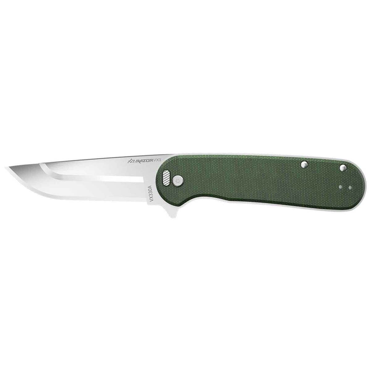 3 Inch Retractable Razor Outdoor Edge Razor VX3 3 inch Folding Knife | Sportsman's Warehouse