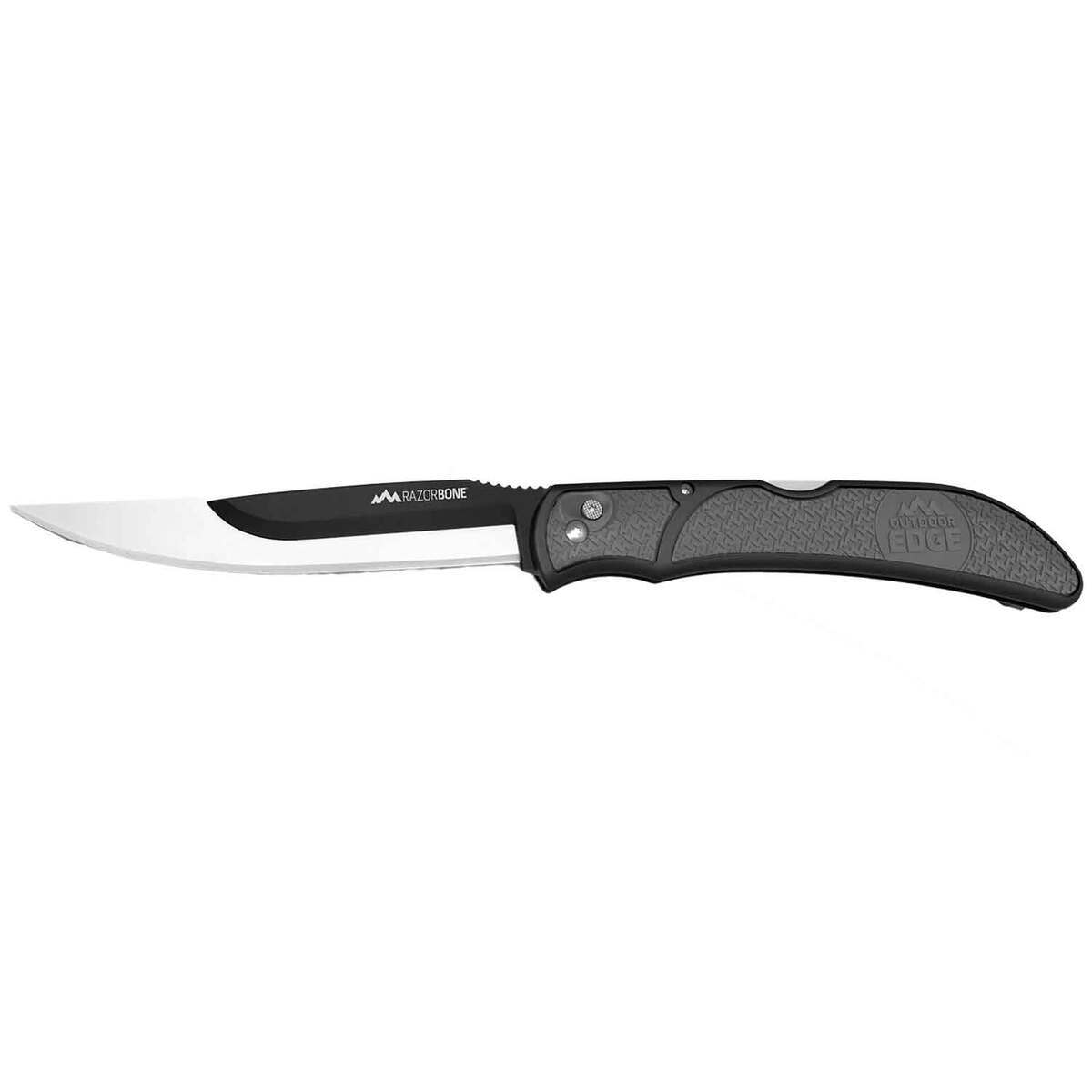 Outdoor Edge RazorBone 5 inch Folding Knife - Gray Outdoor Edge RazorBone 5 inch Folding Knife - Gray
