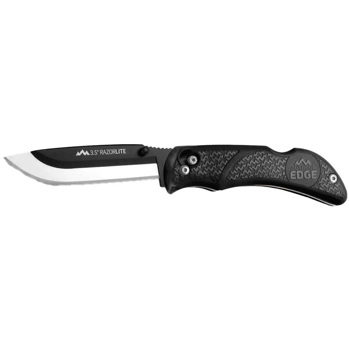 Outdoor Edge RazorLite 3.5 inch Folding Knife - Black Outdoor Edge RazorLite 3.5 inch Folding Knife - Black