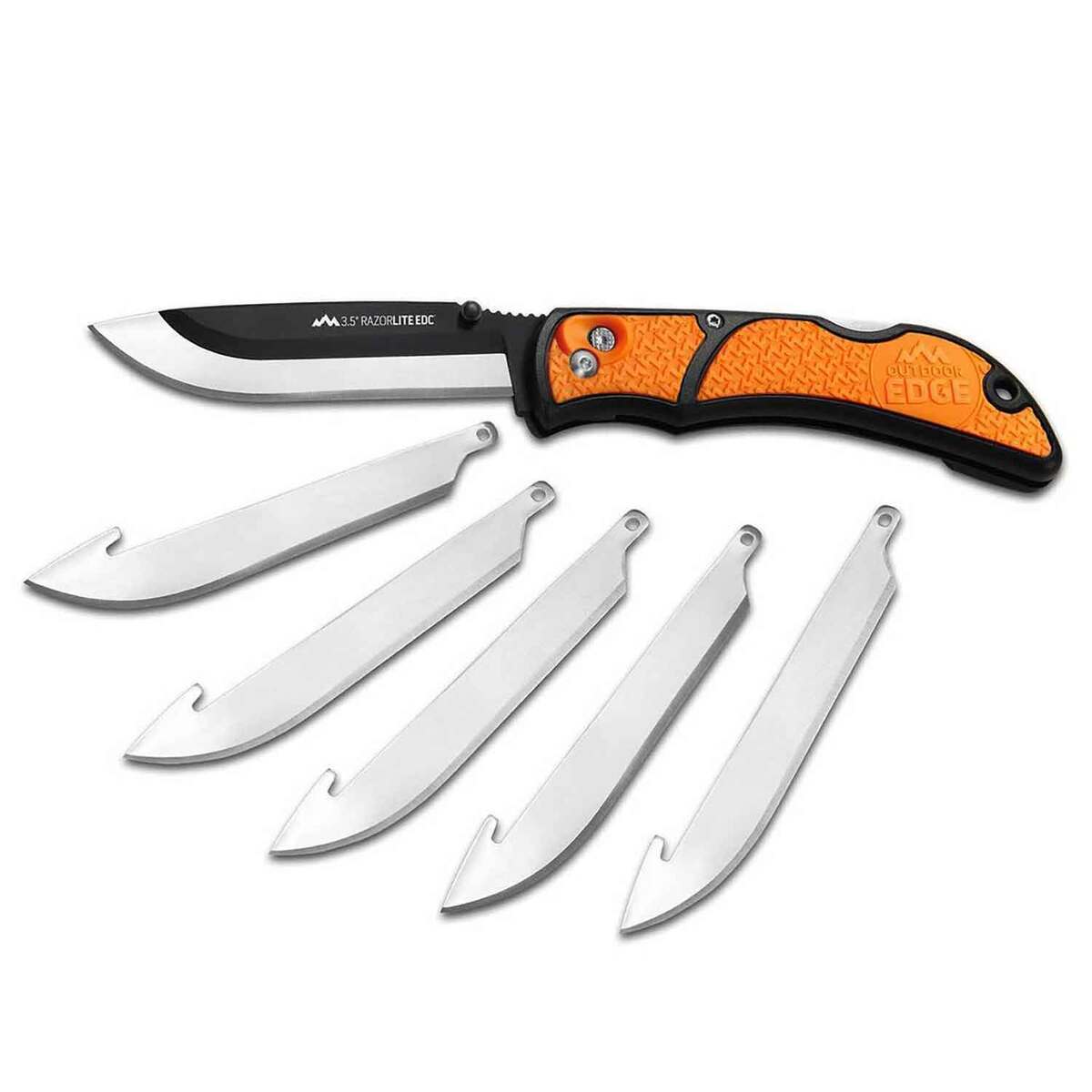 Outdoor Edge RazorLite EDC 3 inch Folding Knife - Orange Outdoor Edge RazorLite EDC 3 inch Folding Knife - Orange