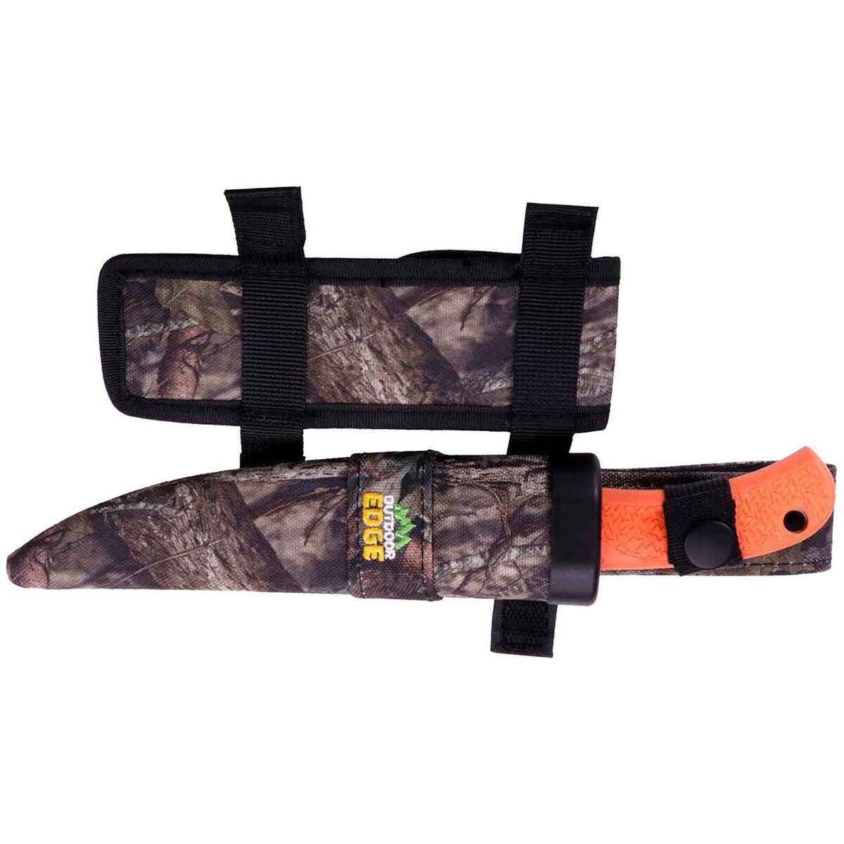 Outdoor Edge RazorMax 3.5 inch Fixed Blade Knife - Orange - Orange Outdoor Edge RazorMax 3.5 inch Fixed Blade Knife - Orange - Orange
