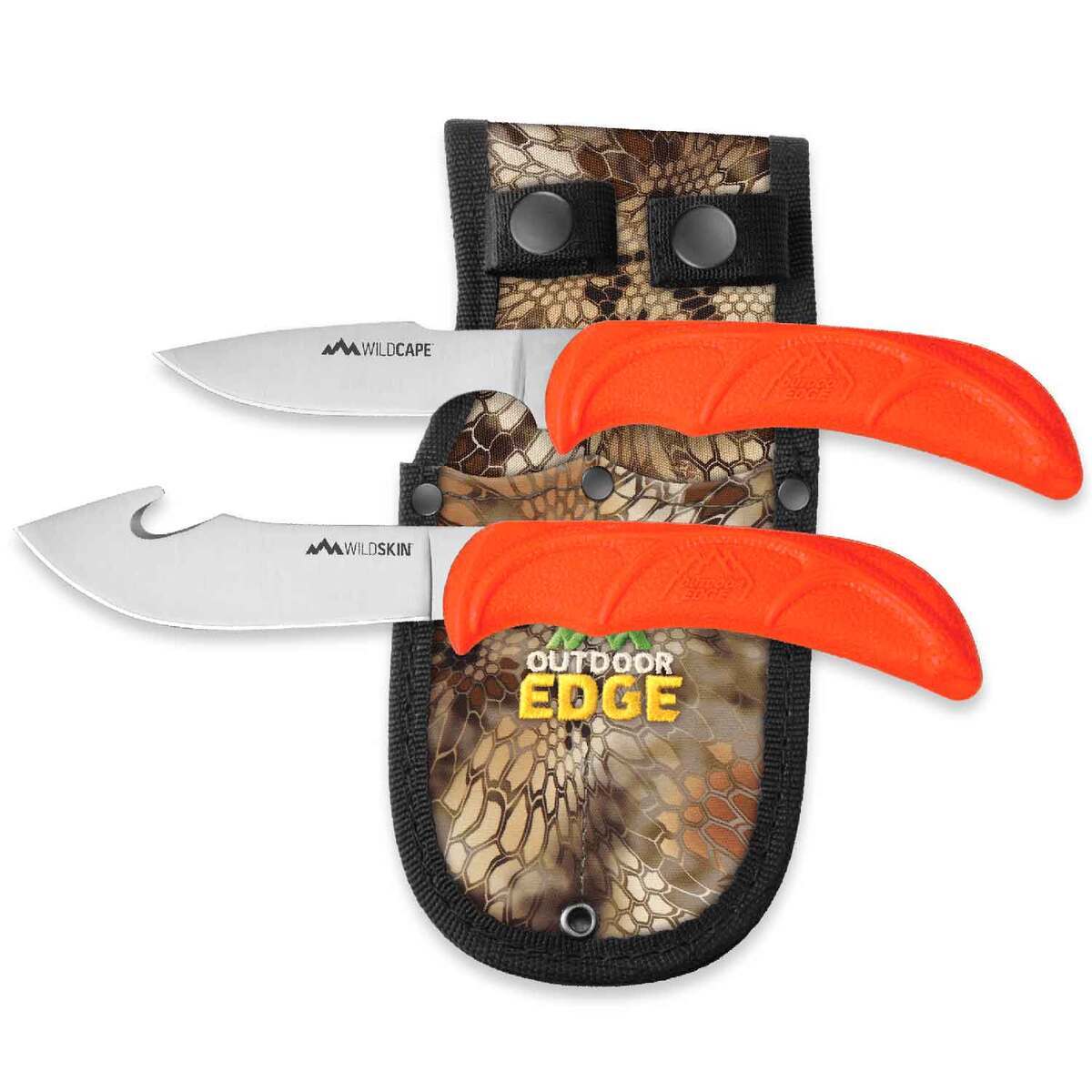 Outdoor Edge WildPair Game Processing Knife Set - Orange Outdoor Edge WildPair Game Processing Knife Set - Orange