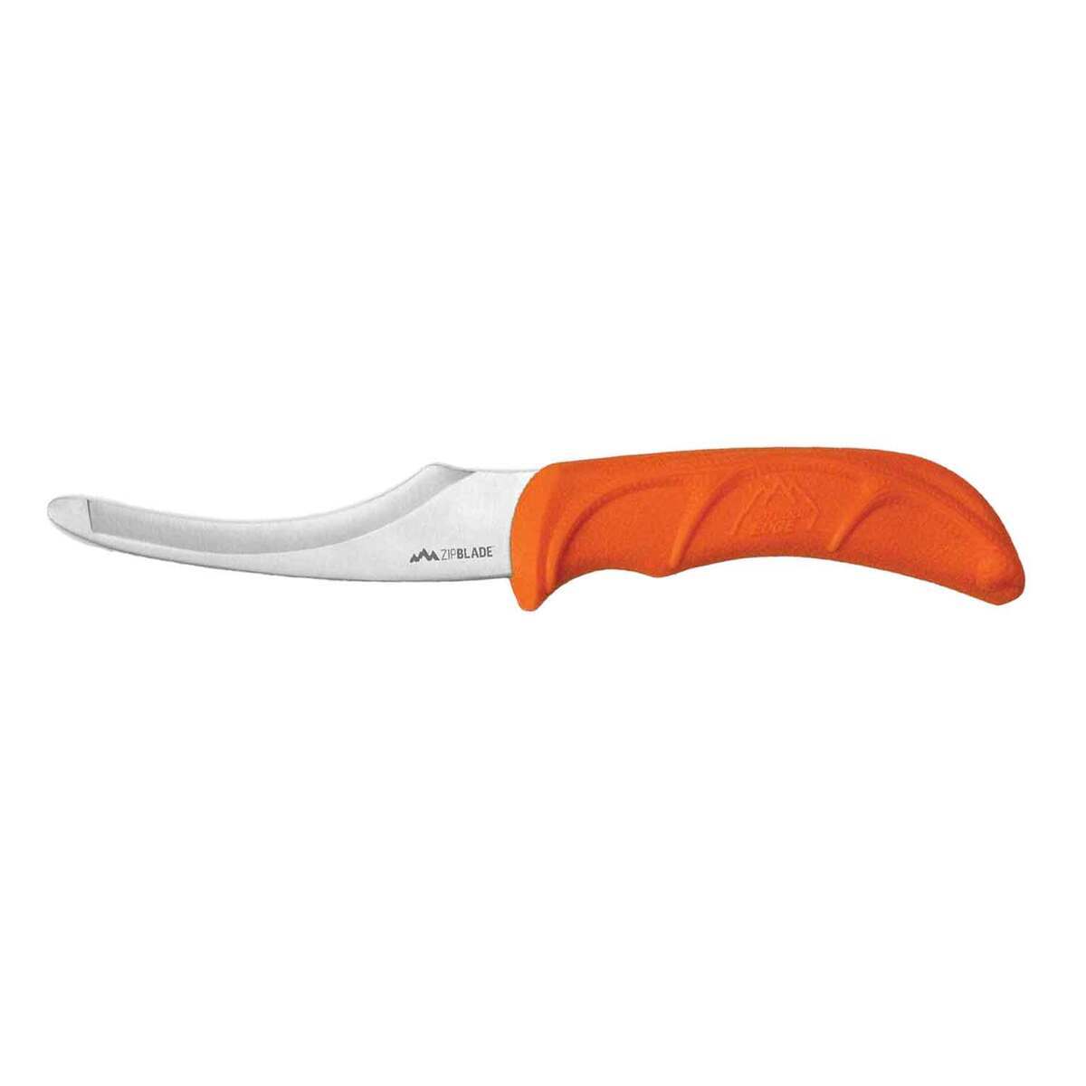 Outdoor Edge ZipBlade 4 inch Fixed Blade Knife - Orange Outdoor Edge ZipBlade 4 inch Fixed Blade Knife - Orange