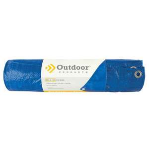 Outdoor Products Plastic Tarp - 12ft x 14ft