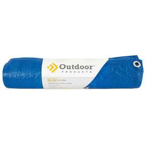 Outdoor Products Plastic Tarp - 8ft x 10ft