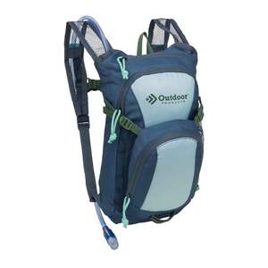 Outdoor Products Tadpole 3.5 Liter Hydration Pack - Blue Fin