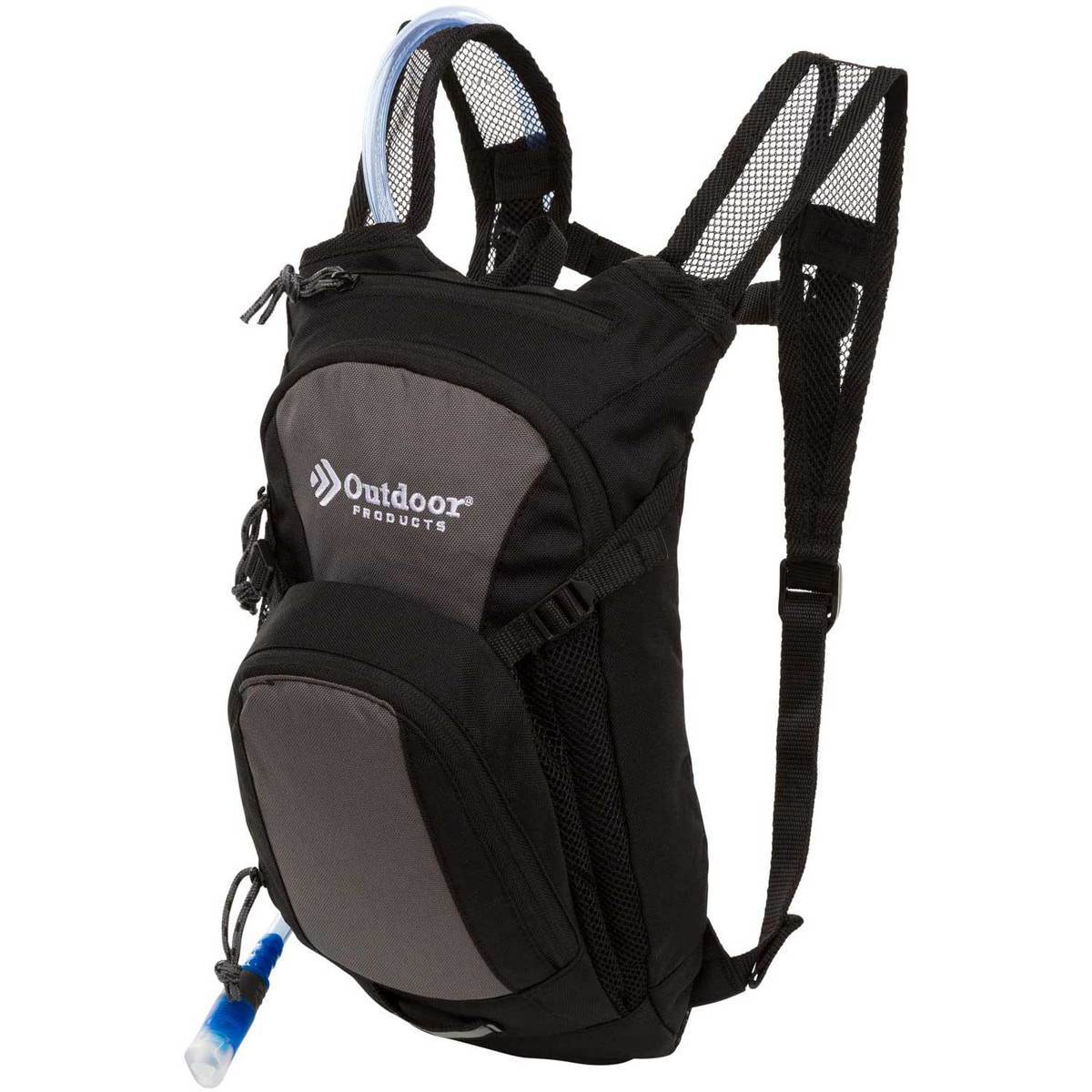 Outdoor Products Tadpole Youth H20 Backpack - Black - Black Outdoor Products Tadpole Youth H20 Backpack - Black - Black
