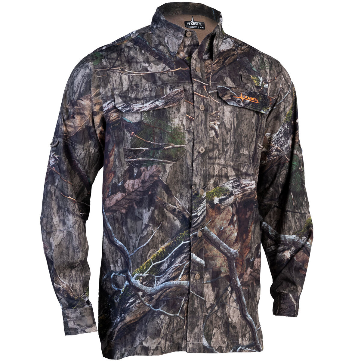 Habit Men's Mossy Oak DNA Outfitter Junction Long Sleeve Shirt - M - Mossy Oak DNA M Habit Men's Mossy Oak DNA Outfitter Junction Long Sleeve Shirt - M - Mossy Oak DNA M