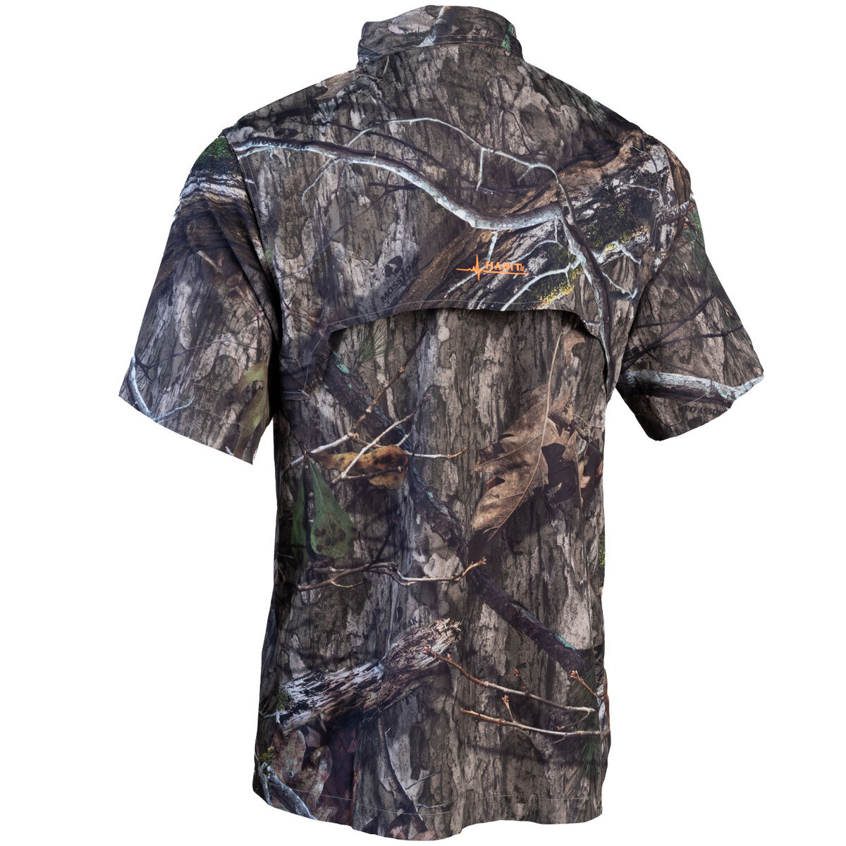 Habit Men's Mossy Oak DNA Outfitter Junction Short Sleeve Shirt Habit Men's Mossy Oak DNA Outfitter Junction Short Sleeve Shirt