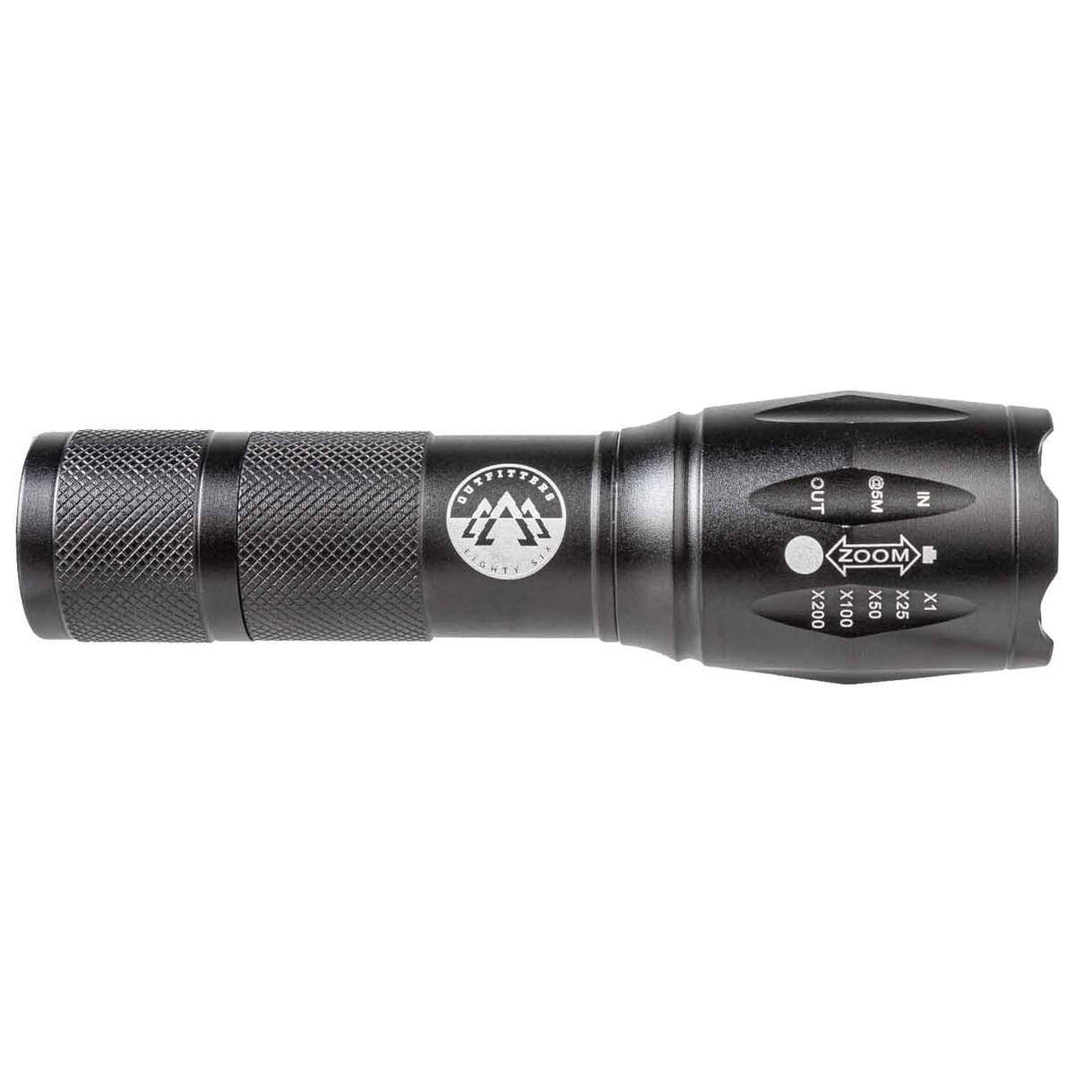 Outfitters Eighty Six Flashlight and Knife Set - Black Outfitters Eighty Six Flashlight and Knife Set - Black
