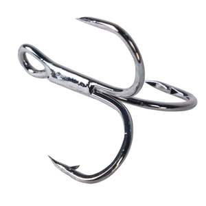 Owner Stinger Treble Hook - Black Chrome Size 1