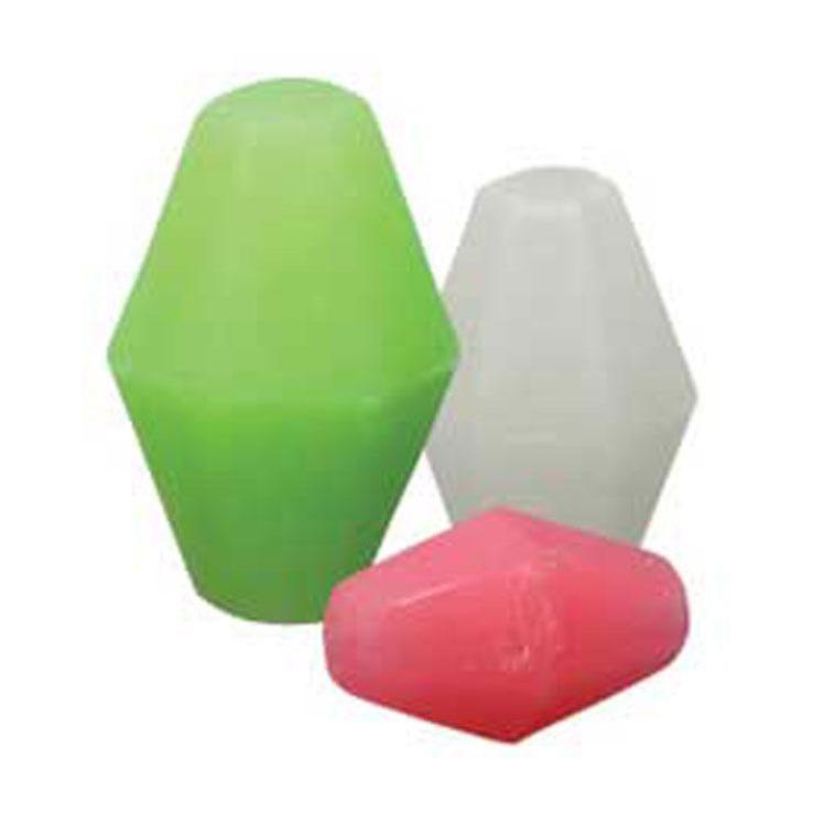 Owner UV Soft Glow Beads - White 3/16 Owner UV Soft Glow Beads - White 3/16
