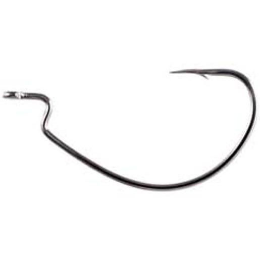 Owner Wide Gap Plus Hook - Black Chrome 6/0