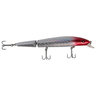 P-Line Angry Eye Predator Jointed Minnow - Laser/Red Head, 6-1/2in, 2-7ft - Laser/Red Head