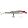 P-Line Angry Eye Predator Minnow Trolling Lure - Silver/Green Back/Red Head, 6-1/2in - Silver/Green Back/Red Head