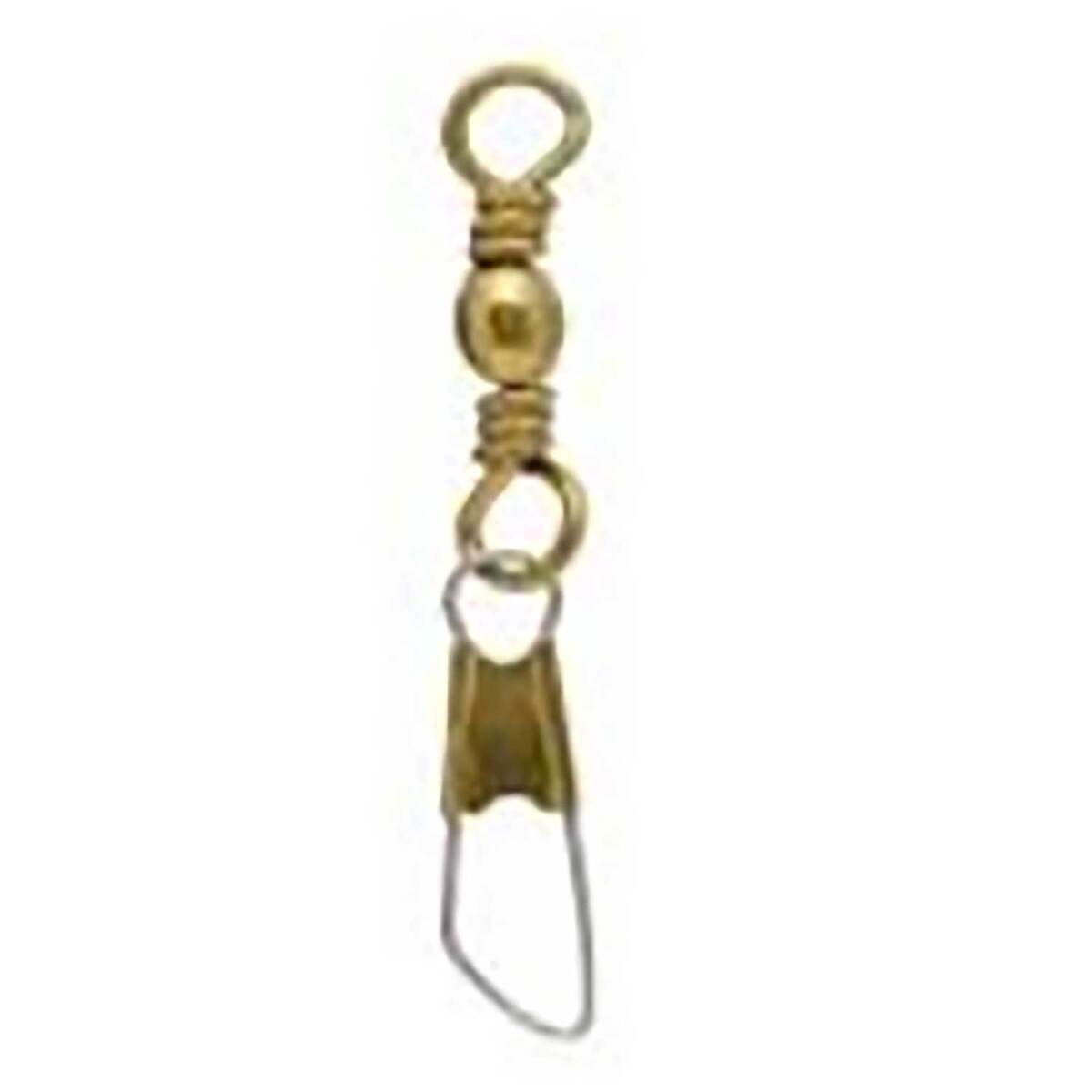 P-line Brass Barrel Swivel with Snap P-line Brass Barrel Swivel with Snap