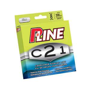 P-Line C21 Copolymer Fishing Line - 10lb, Clear, 300yds
