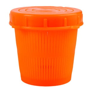 P Line Crab Bait Jar Crab Gear - Fluorescent Orange