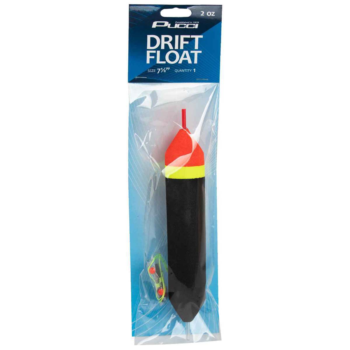 Drifter Float Single P-Line Drift Float Slider - Black/Yellow/Orange 2oz 7-1/8in | Sportsman ...