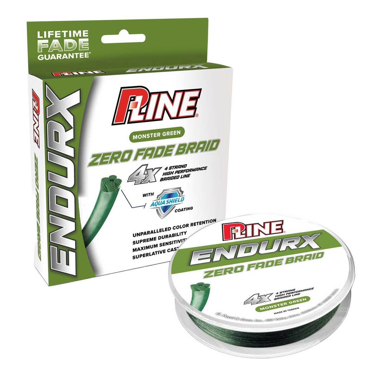 4 lbs braided fishing line Reaction Tackle - Moss Green and has the power to fight with the big one through structures of bridges 4 PE Braided 300m Fishing