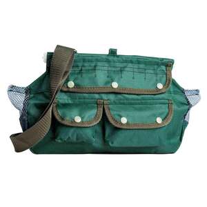 P-Line Canvas Creel Fish Keeper - Green, 15in x 9in