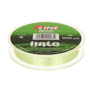 P-Line Halo Fluorocarbon Fishing Line - 6lb, Mist Green, 200yd